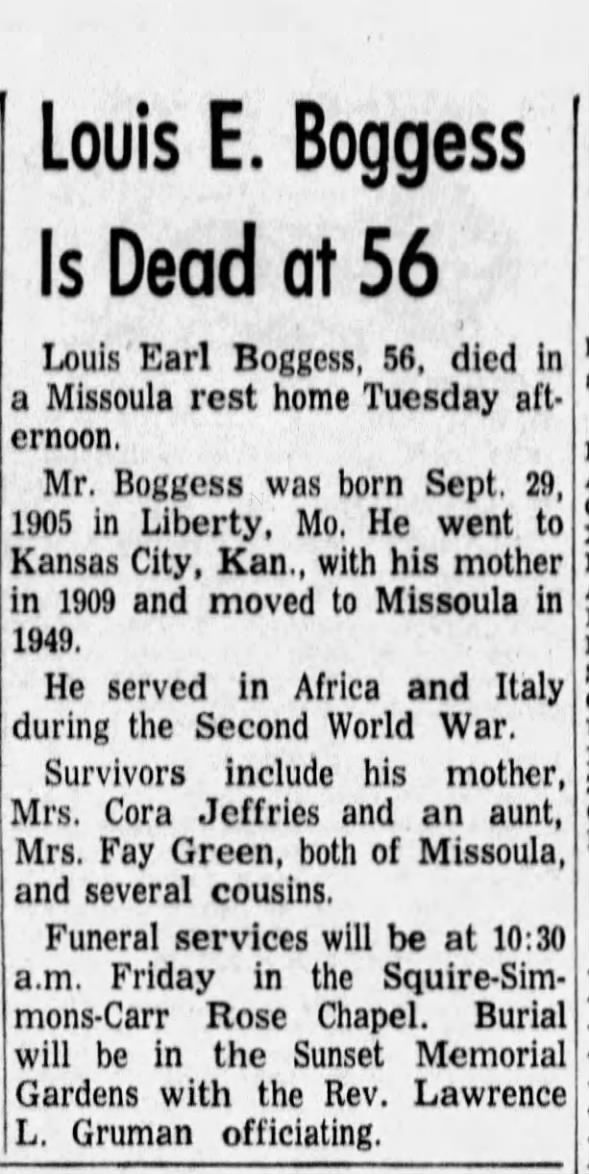 Clipping from The Missoulian